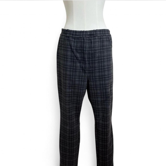 Women’s Sanctuary Dark Academia Goth Alt Plaid Pull On Ponte Pants - XL - Picture 2 of 10